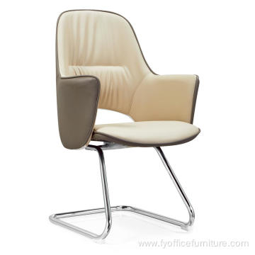 EX-Factory price Modern synthetic pu faux leather upholstered chair
